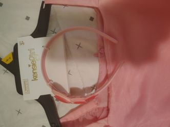 Brand new pink princess dress with a crown