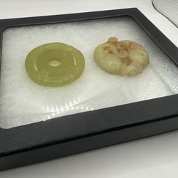 Yellow Jade Bi / Jade Fish Pendant Collection