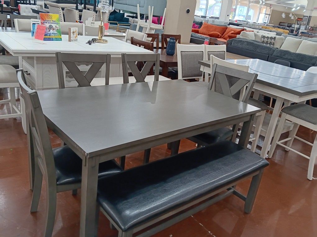 6pc Dining Table Set