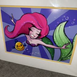Disney The Lil mermaid Print