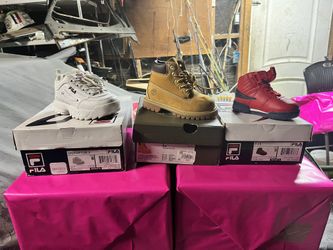Fila Disruptor 2 & Timberland Boots