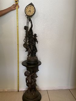 Antique Italian Style Clock/statue