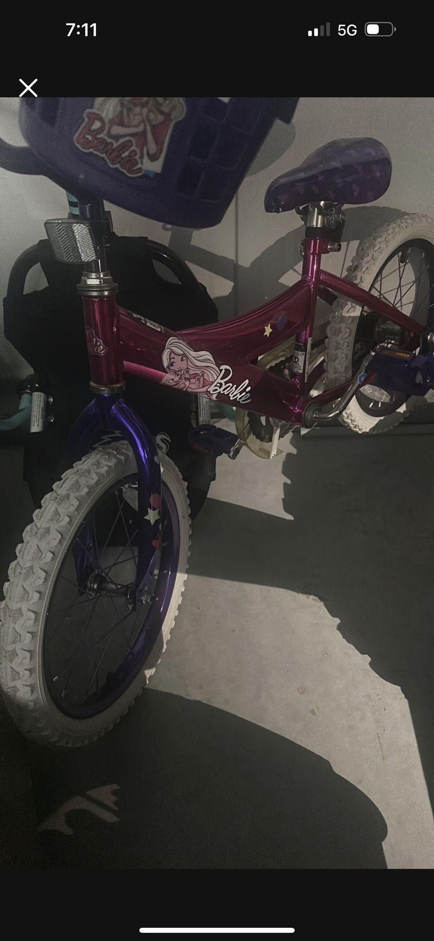 16” Barbie Bike
