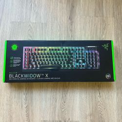 Razer BlackWidow V4 X Mechanical Gaming Keyboard With Razer Chroma RGB - NEW