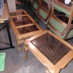 Coffee And Side Table 
