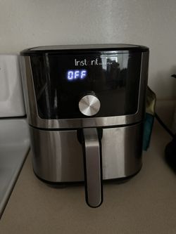 Instant Pot Vortex Plus 4QT Air Fryer, Custom Program Options, 6-in-1 Functions Crisps, Broils, Roasts, Dehydrates, Bakes, Reheats, 100+ In-App Recipe