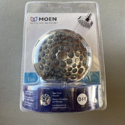 2 Chrome Moen Showers Heads. Brand New