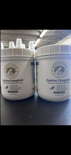 New Pet Organics Canine Complete - Dog Multivitamin Powder - 1 Lb - Daily Dog Vitamins and Supplements for Homemade Food - Immune System, Skin, Coat &