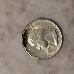 Mint State 1939 Silver Quarter Toned