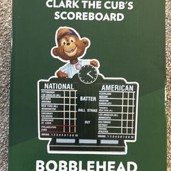 Clark The Cub’s Scoreboard Bobblehead