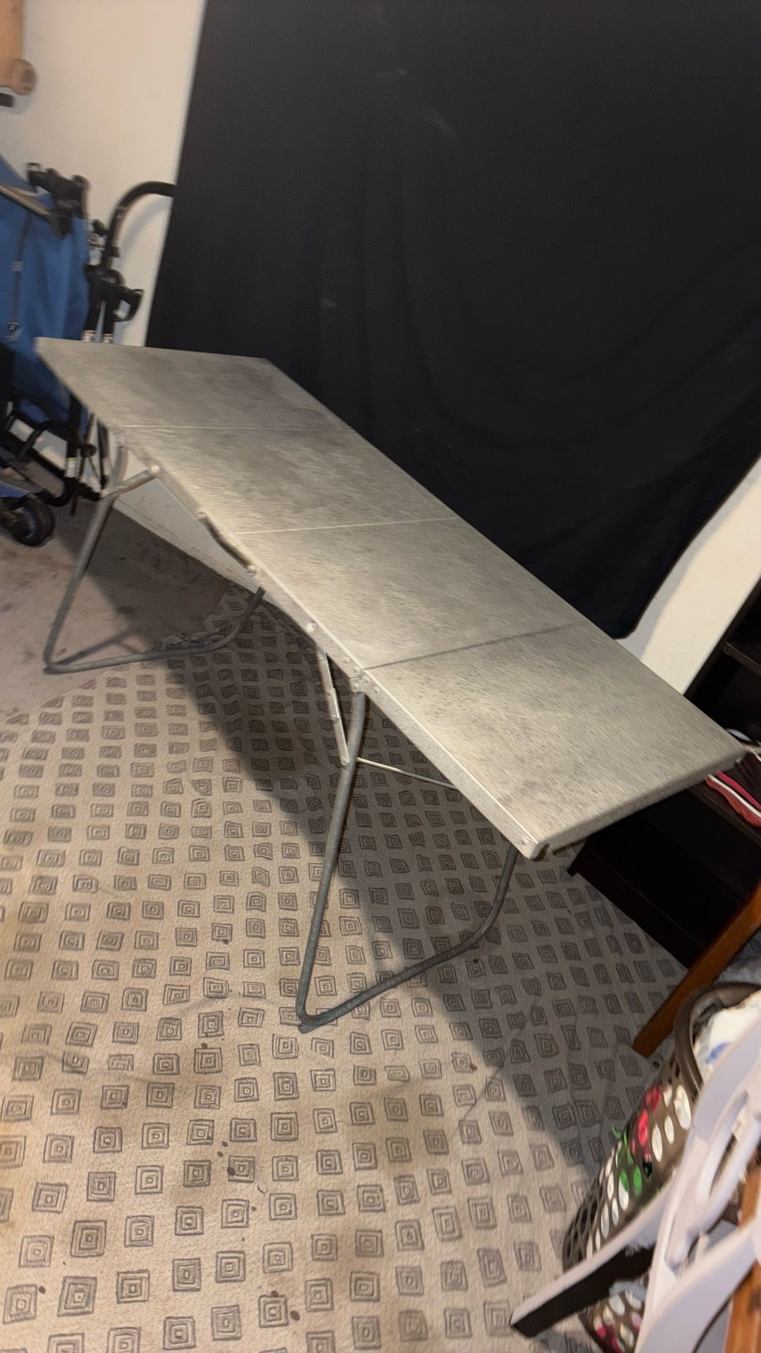 I Have A Aluminum Steel Fold Up Table
