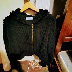 2Jackets) 1 Black & 1Champaign Pink Jacket Size S/M