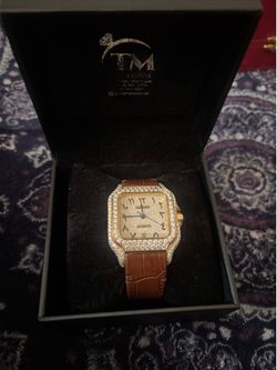 Cartier watch leather strap