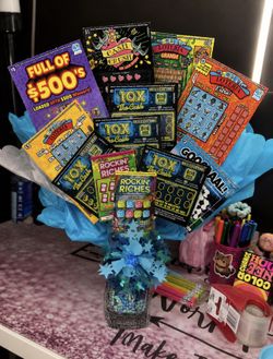 Scratcher Bouquet FATHERS DAY GIFT