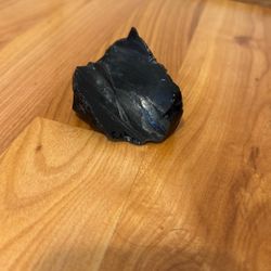 black obsidian rock