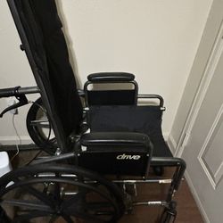 Reclining Wheelchair with Elevating Legrests