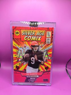 2026 Wild Card Mammoth Silver Age Comix Joe Burrow 1/1 Cincinnati Bengals Rare