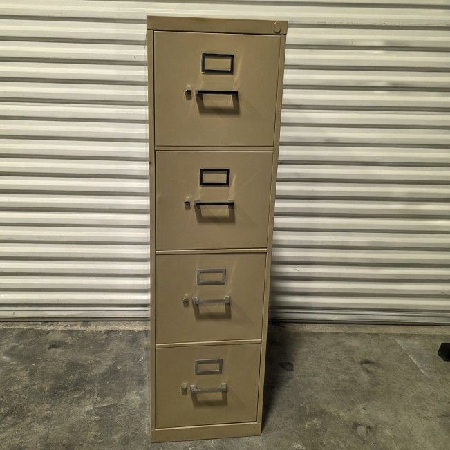4 Drawer Letter Size File Cabinet