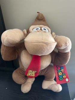 Donkey Kong Stuffed Plushie Super Mario