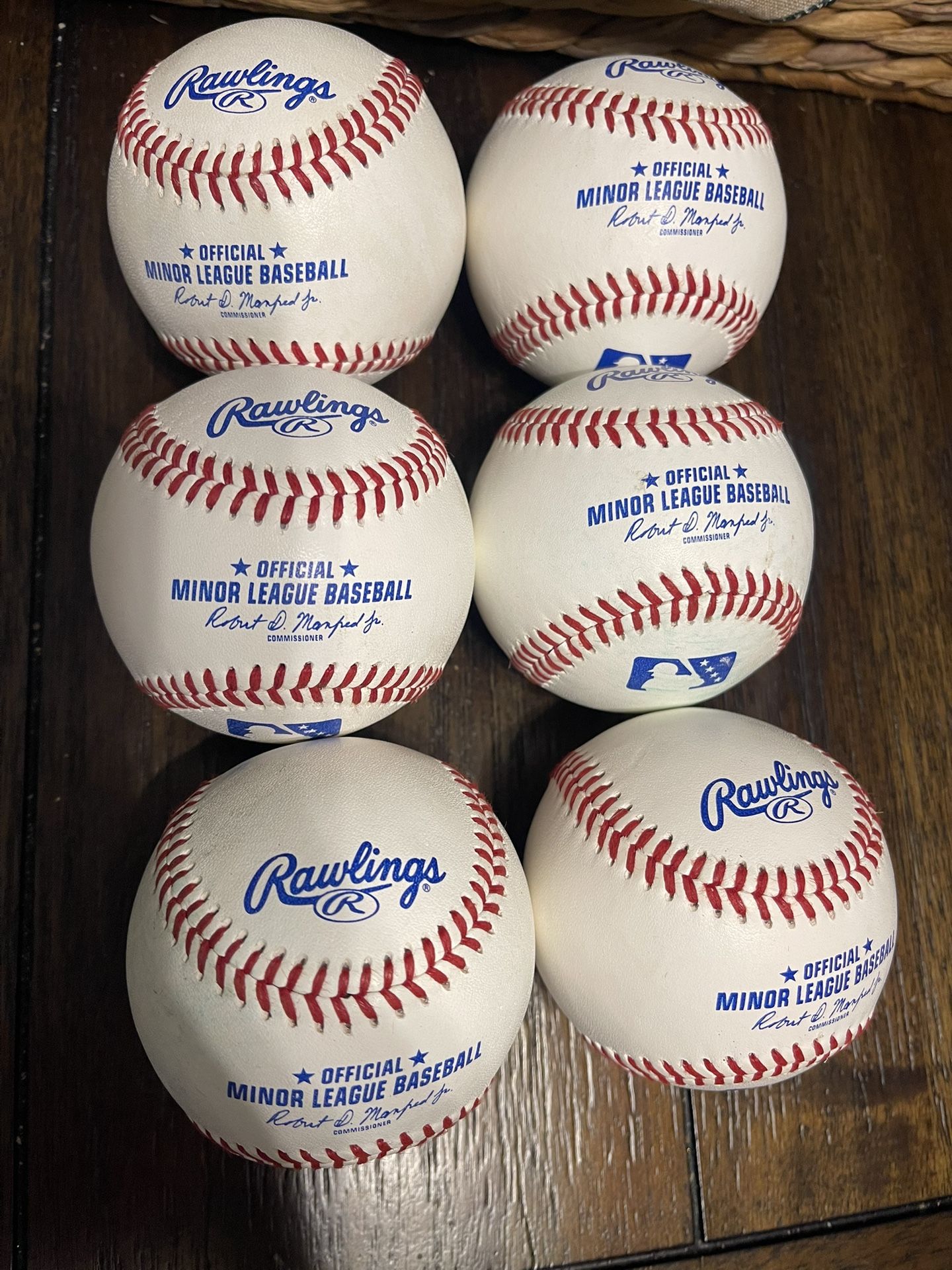 Professional Minor League Baseballs