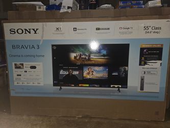 Sony BRAVIA 3 (55")  Google,4k /x-Reality -4kk HDR .