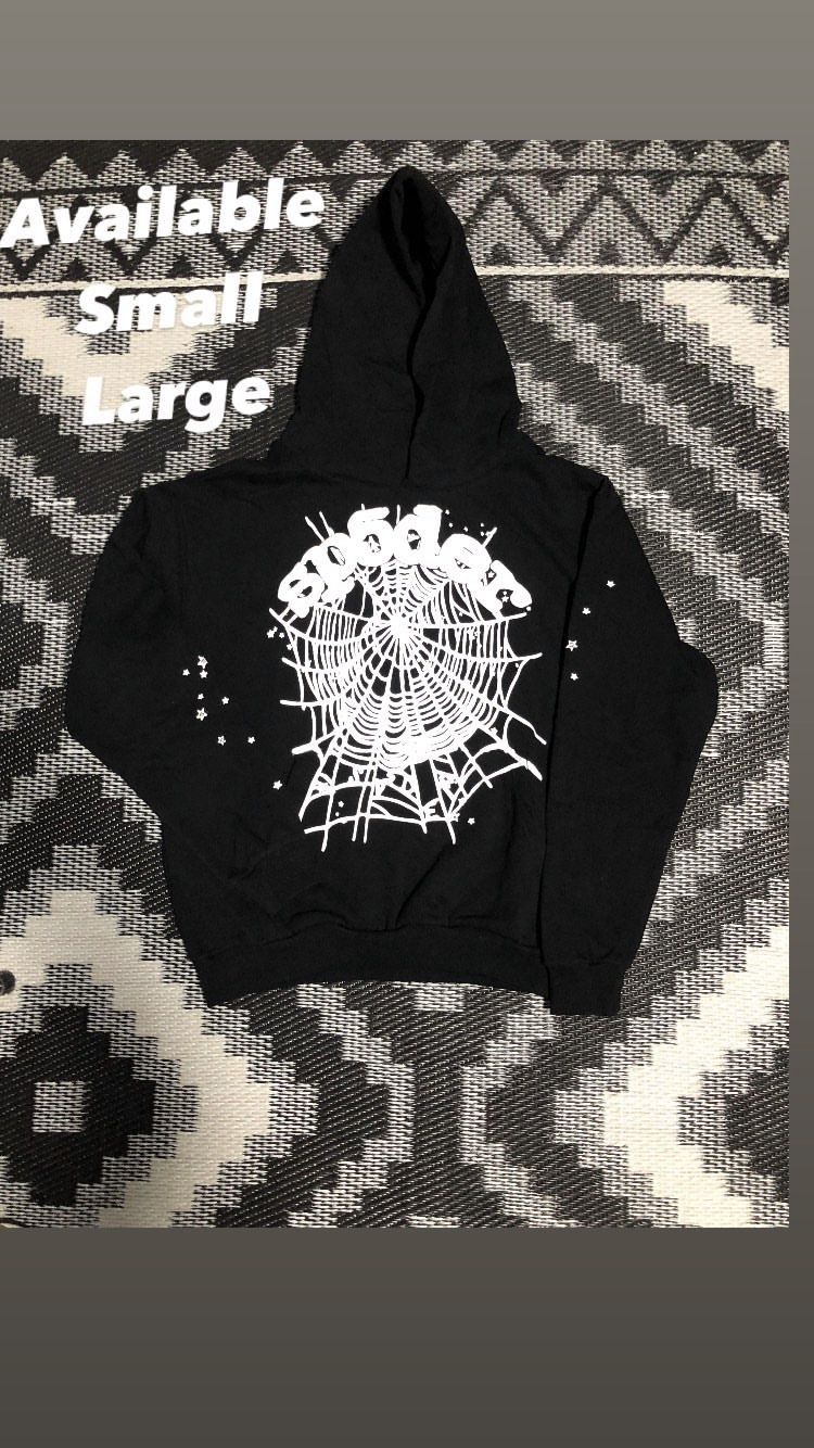 Spider Hoodie Sizes Available S And L