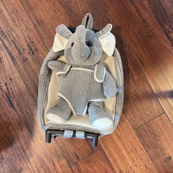 Elephant With Wheeled Backpack 