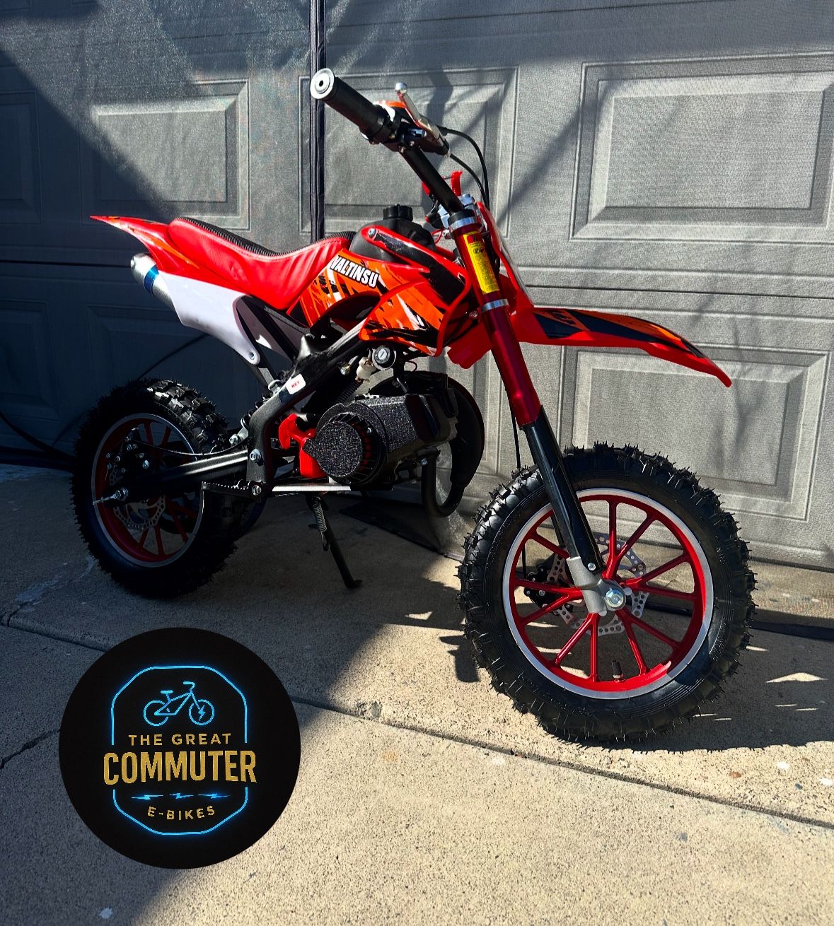 50cc Gas Dirt Bike for Kids | Mini Pocket Pit Bike – Beginner-Friendly w/ 6-Month Warranty