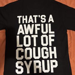 Cough syrup