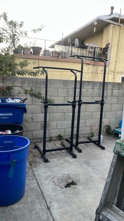Exercise bar. Power Tower pull up bar.  Both for $60