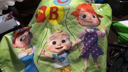 Pillow case of the boy baby bossi