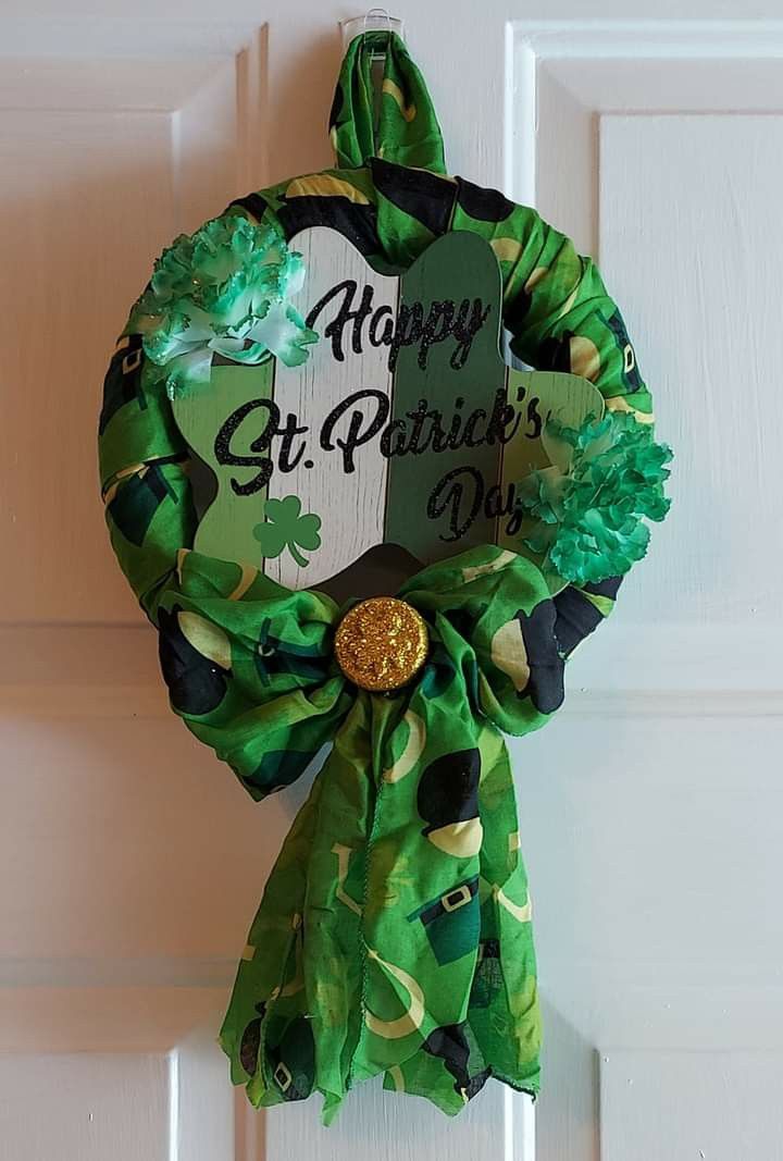 St Patricks day Wreath