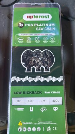 20” saw chains