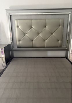 Bed with frame