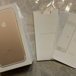 Apple iPhone 7 Box, 32GB  Gold