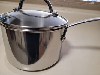 New stainless steel cookware pot