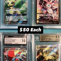 Pokémon Graded Cards 
