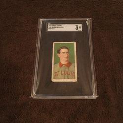 T206 BASEBALL CARD Rodger Bresnahan *HOF* Sweet Capital 350 Back