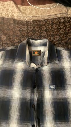 Medium Navy Blue FB County Flannel