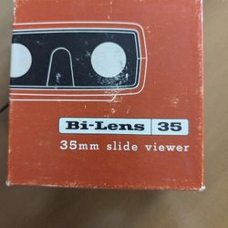 1940 vintage Bi-lens 35 mm slide viewer