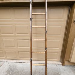 Vintage 100% Wood Ladder~Display Rack Stand for Blankets/Towels/Quilts/Plants/Pots&Pans/Shoes