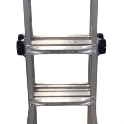 Gorilla Ladders 14 ft. Reach MPXA Aluminum Multi-Position Ladder with Tool Hangers, 300 lbs. Load Capacity