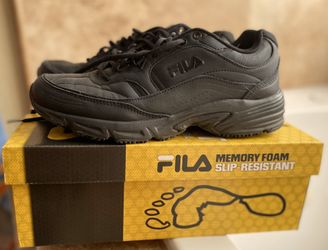 Fila Shoes 9.5 Memory Foam Slip Resistant