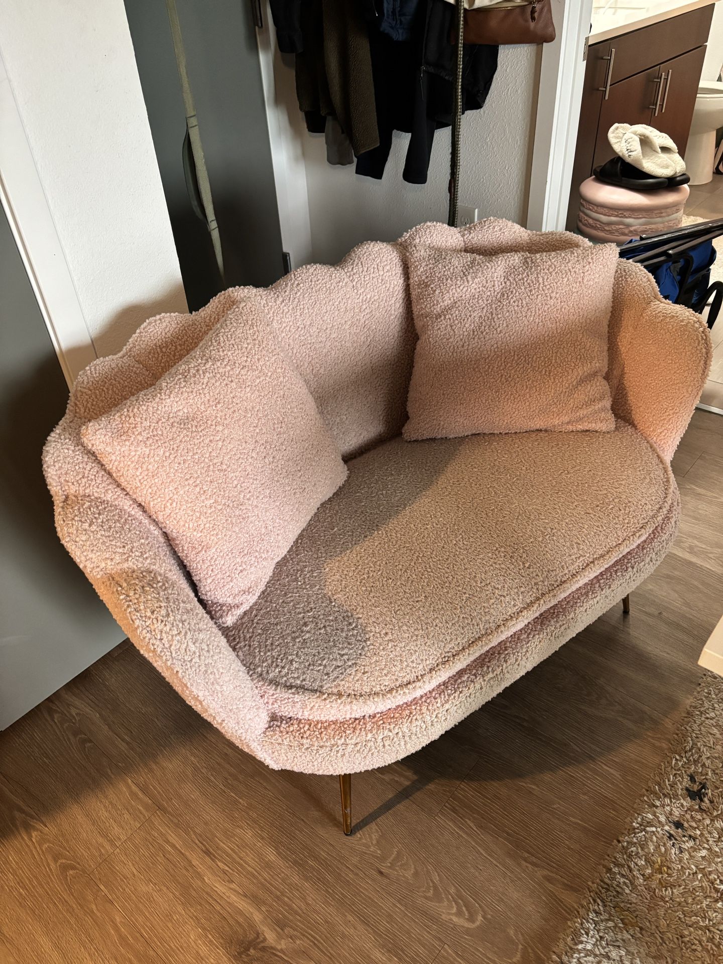 Pink Couch/Loveseat