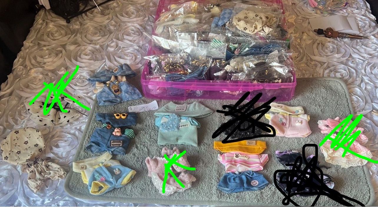 $$$. $5 LABUBU Clothes )$$$$$