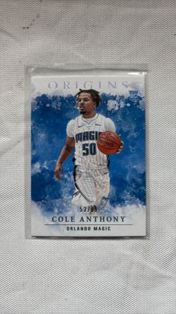 Cole Anthony Panini Origins Rookie Card 53/99