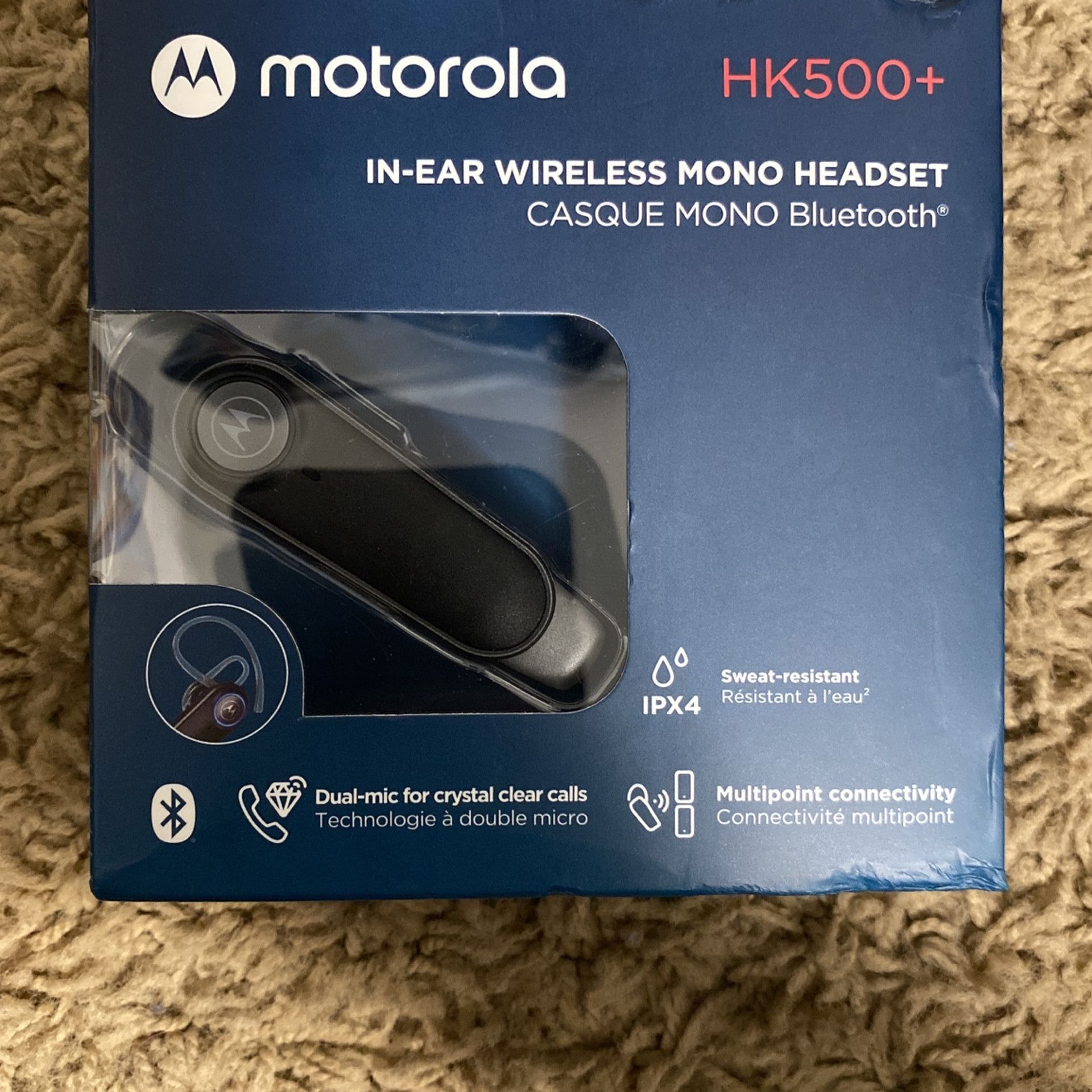 Motorola HK500+ Wireless Mono Headset