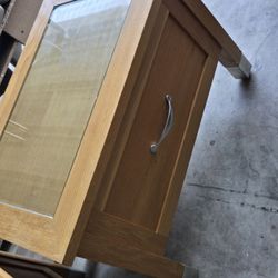 Wooden Night Stand Set