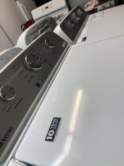 Lavadora y secadora Maytag Elecrico
