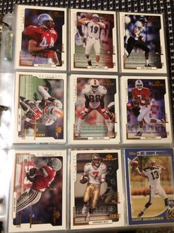Rookie Cards! Brian Urlacher, Jamal Lewis, Bubba Franks etc